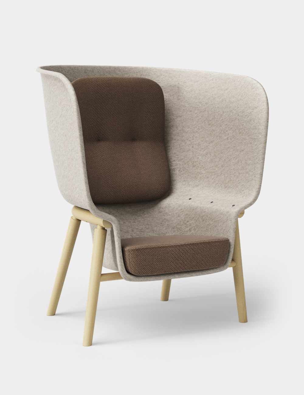 Fauteuil Pod pet felt